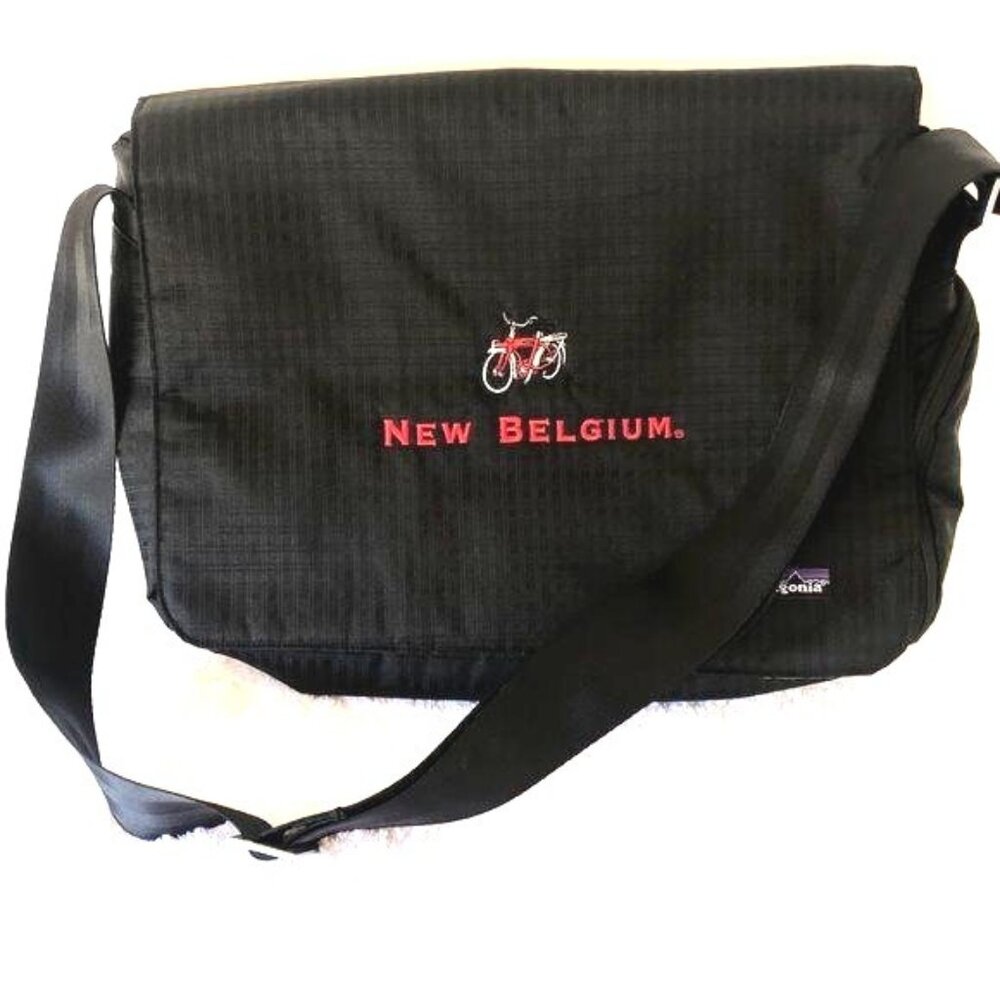 Patagonia messenger bag Laptop Black New Belgium Bag
